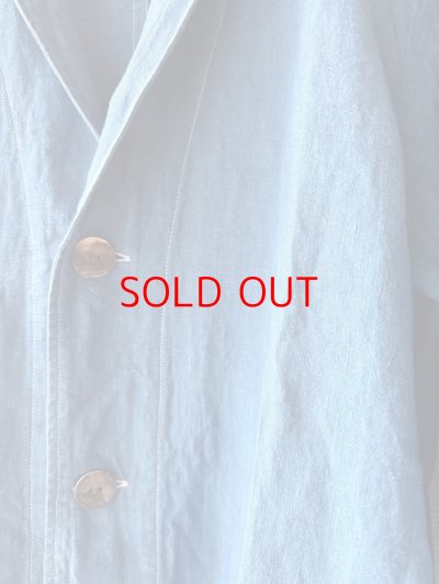 画像8: Luminaes 藍染リネンロングジャケット