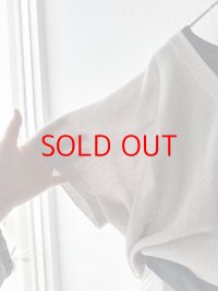 grin ラミーコットンワッフル ZIPボレロ 