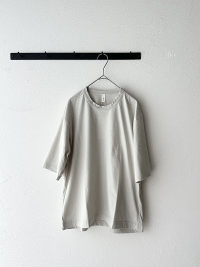 画像8: prit 70/2コンパクト天竺 クルーネックTシャツ