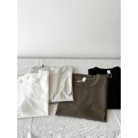 prit 70/2コンパクト天竺 クルーネックTシャツ