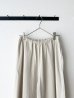 画像4: NATURAL LAUNDRY ライト度詰天竺 ワイドクロップドPT