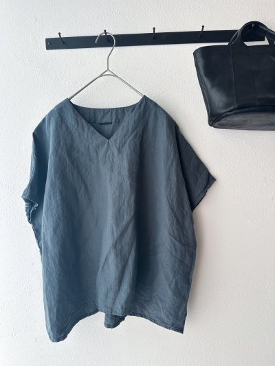 画像13: Luminaes 60コルトレイクリネン ポンチョプルオーバー