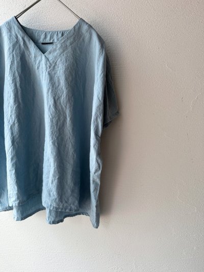 画像7: Luminaes 60コルトレイクリネン ポンチョプルオーバー