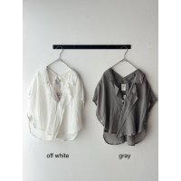 Vlas Blomme サイドオープンブラウス
