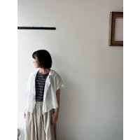 Vlas Blomme サイドオープンブラウス