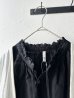 画像10: *sale30%off* grin キャンブリックフリルノースリシャツ