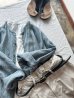 画像1: NATURALLAUNDRY コットンリネンカルゼ ビッグチノPT (1)