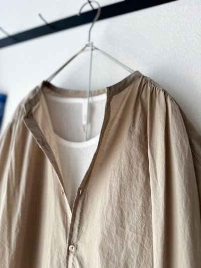 画像2: *sale30%off* NATURAL LAUNDRY 80タイプライター ギャザーワンピース