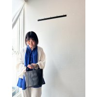 prit リネンコットン交織パナマクロス ７分袖ボレロ