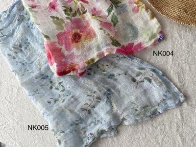 画像8: Lino e Lina リネンのハンカチ【3枚までクリックポスト可】