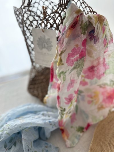 画像6: Lino e Lina リネンのハンカチ【3枚までクリックポスト可】