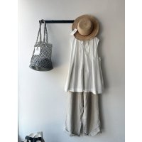 *sale30%off* grin キャンブリックフリルノースリシャツ