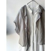Vlas Blomme サイドオープンブラウス