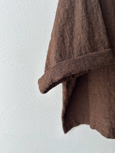 画像18: Luminaes 綿麻千鳥 バイカラー２wayプルオーバー