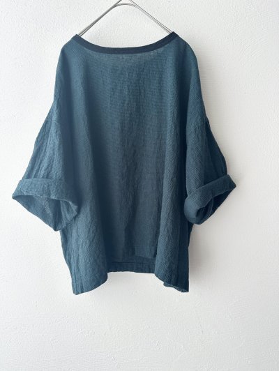 画像16: Luminaes 綿麻千鳥 バイカラー２wayプルオーバー