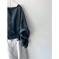 Vlas Blomme L/C Buff テーパードパンツ (unisex)