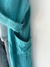画像2: Luminaes 手染めリネン ローブカーディガン (2)