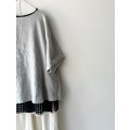 nouvelles du paradis クロシェレース×ローン タンクトップ　【クリックポスト（185円）発送可能】