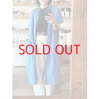 *sale30%off* grin 40リネン ワイドシャツワンピース