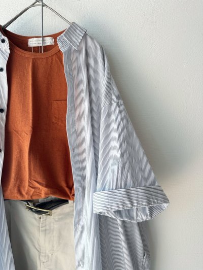 画像2: *sale50%off* nouvelles du paradis ストライプクロス シャツワンピース