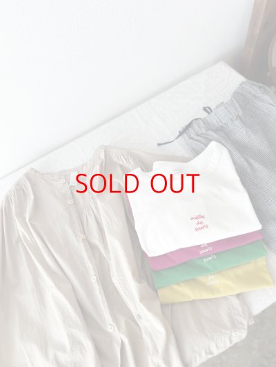 画像6: *sale40%off* nouvelles du paradis トロワ天竺 フレンチロゴTシャツ【クリックポスト（185円）発送可能】