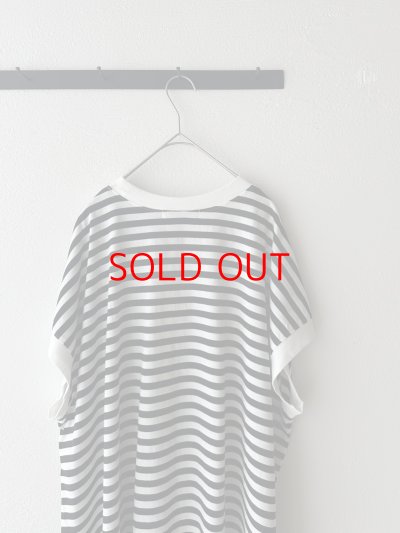 画像6: nouvelles du paradis トロワ天竺フレンチワイドボーダーTシャツ