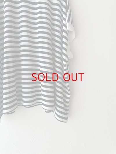 画像4: nouvelles du paradis トロワ天竺フレンチワイドボーダーTシャツ