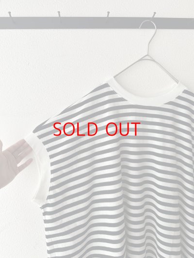 画像3: nouvelles du paradis トロワ天竺フレンチワイドボーダーTシャツ