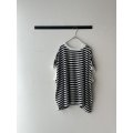 nouvelles du paradis トロワ天竺フレンチワイドボーダーTシャツ