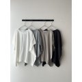 harmonie -Organic Cotton- 天竺 切り替え ビッグ プルオーバー【クリックポスト発送可】