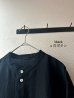 画像20: Luminaes 手染めリネン ７分袖ワイドシャツワンピース