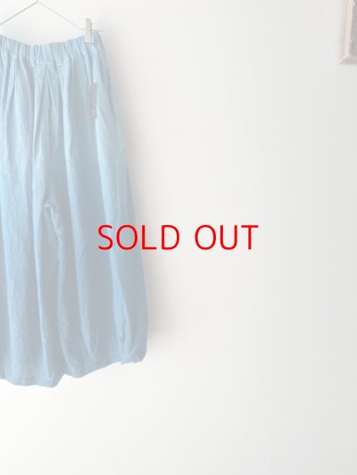 画像3:  Luminaes 藍染め キャステリンリネン タックボリュームPT