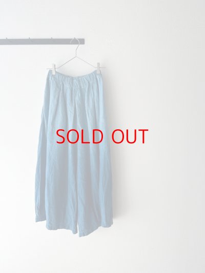 画像2:  Luminaes 藍染め キャステリンリネン タックボリュームPT