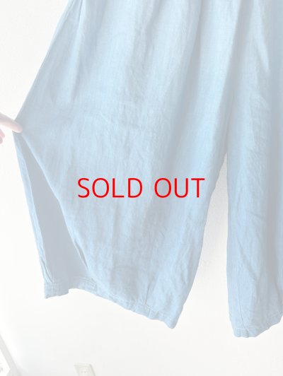 画像5:  Luminaes 藍染め キャステリンリネン タックボリュームPT