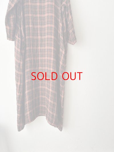 画像3: Vlas Blomme Linen Gauze Check ドレス