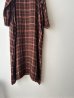 画像3: Vlas Blomme Linen Gauze Check ドレス (3)