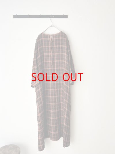 画像4: Vlas Blomme Linen Gauze Check ドレス