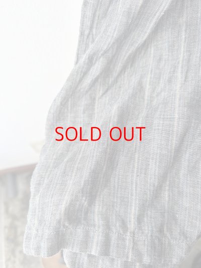 画像5: Vlas Blomme 40/1 Linen Stripe カーブパンツ