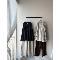 *sale30%off* grin キャンブリックフリルノースリシャツ