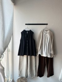 *sale30%off* grin キャンブリックフリルノースリシャツ