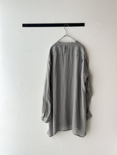 画像10: 【n.VB】120/1 Ramie Twill LONG SHIRT
