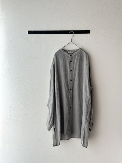 画像6: 【n.VB】120/1 Ramie Twill LONG SHIRT