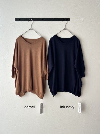画像2: Véritécoeur 5COLOR V-NECK
