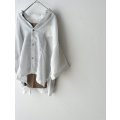 *sale50%off* prit 160/1 ラミー 7分ビッグスリーブレギュラーカラーシャツ