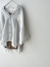画像1: *sale50%off* prit 160/1 ラミー 7分ビッグスリーブレギュラーカラーシャツ【クリックポスト（185円）発送可能】 (1)