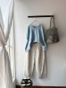 画像2: NATURALLAUNDRY コットンリネンカルゼ ビッグチノPT (2)