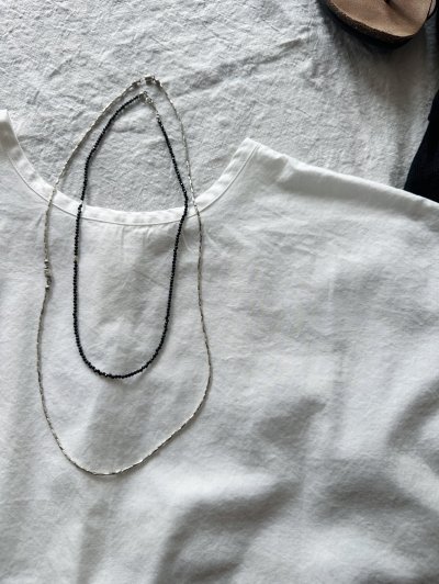 画像3: hu.hu.huu...  Karen silver combo necklace [受注生産] 