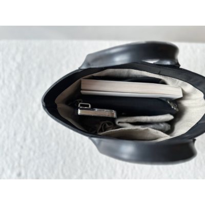 画像4: Luminaes×non-fragile 本革＆リネン トート 【受注製作】