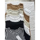 Veritecoeu 強撚天竺タンクトップ 【クリックポスト（185円）発送可能】