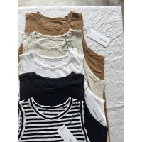 Veritecoeu 強撚天竺タンクトップ 【クリックポスト（185円）発送可能】
